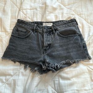 Grey pacsun jean shorts. Size: 23 or anywhere from 0-2